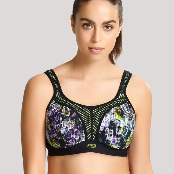 Panache sportmelltartó 7341 merevítő nélküli - Neon Reptile