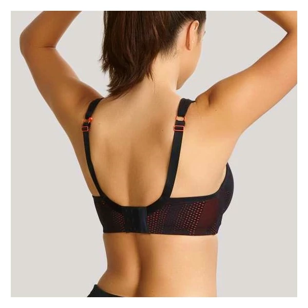 Panache Power sportmelltartó - Black/Coral