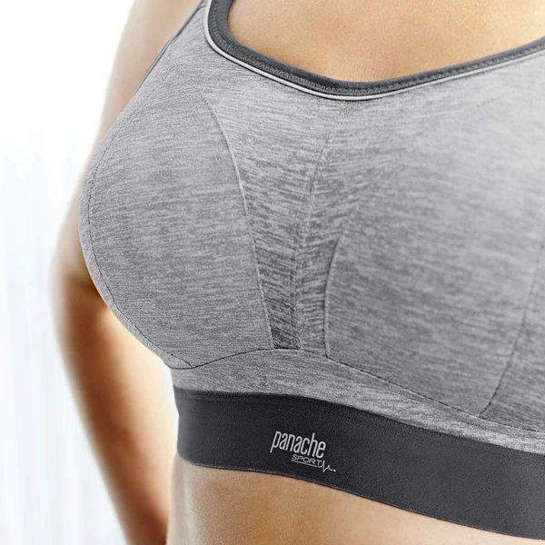 Panache Boundless sportmelltartó - Charcoal Marl