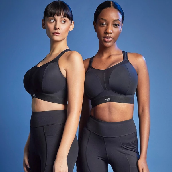 Panache Boundless sportmelltartó - Fekete