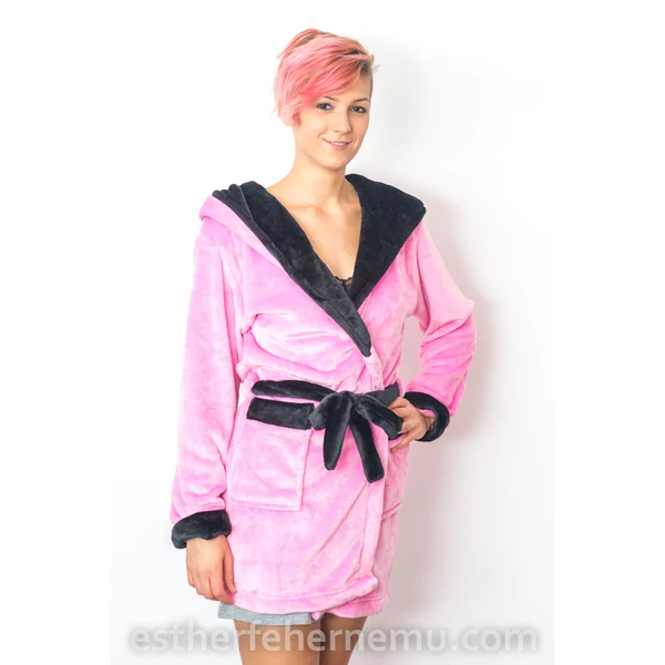 Norielle köntös - Stiletto- rózsaszín-fekete