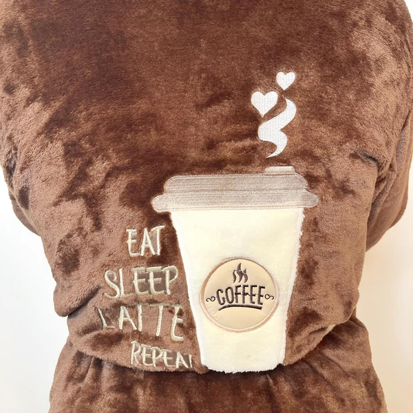 Norielle wellsoft köntös - Latte - Barna