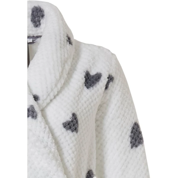 Rebelle wellsoft köntös - szívecskés