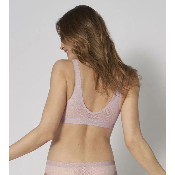 Sloggi Zero Feel Lace Bralette - Lilac Orchidee