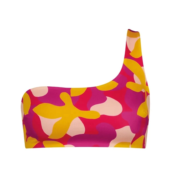 Sloggi Shore Flower Horn Top bikinifelső - pink