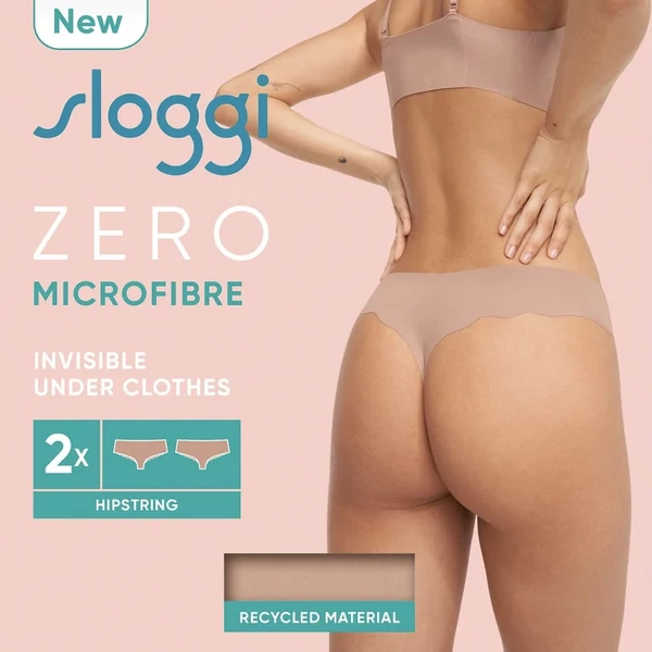 Sloggi Zero Microfibre 2.0 Hipstring 2P