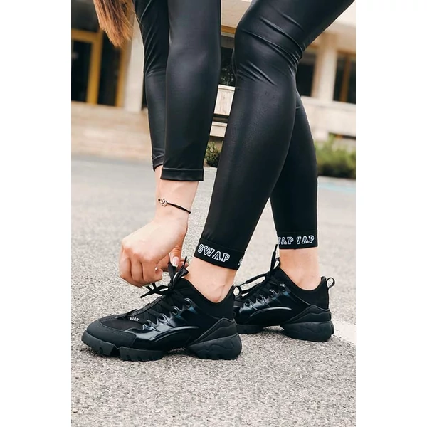 Swap bőrhatású leggings
