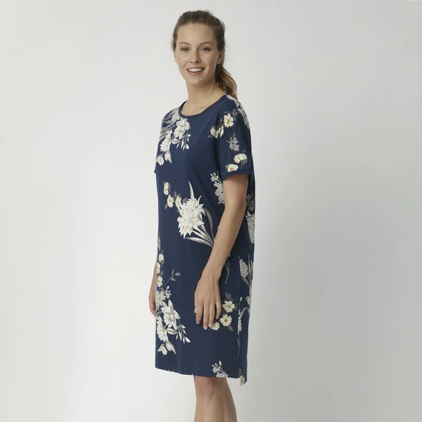 Triumph hálóing Nightdresses NDK 10 - kék-virágos