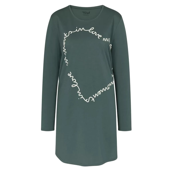 Triumph hálóing Nightdresses NDK 03 LSL - Smoky Green