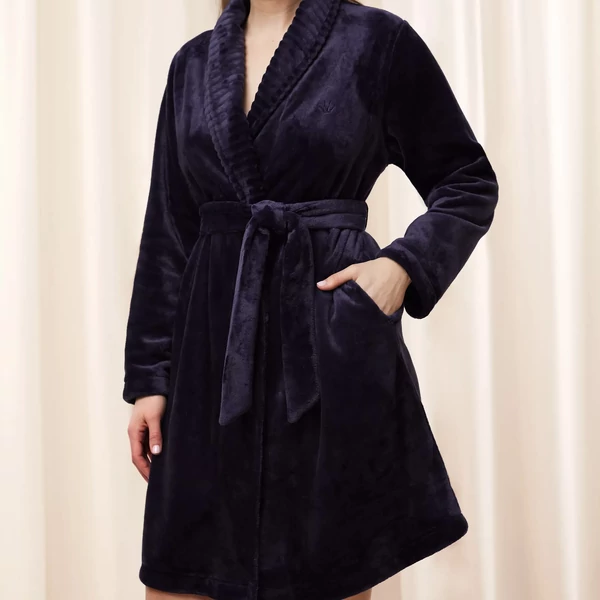 Triumph Robes wellsoft köntös - sötétkék