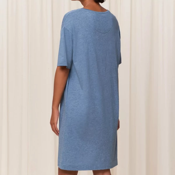 Triumph hálóing Nightdresses NDK SSL 10 - kék melange