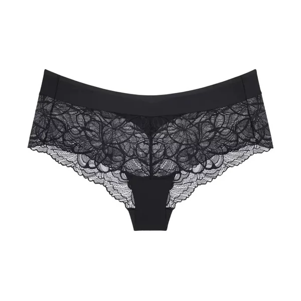 Triumph Body Make-Up Illusion Lace Shorty - fekete
