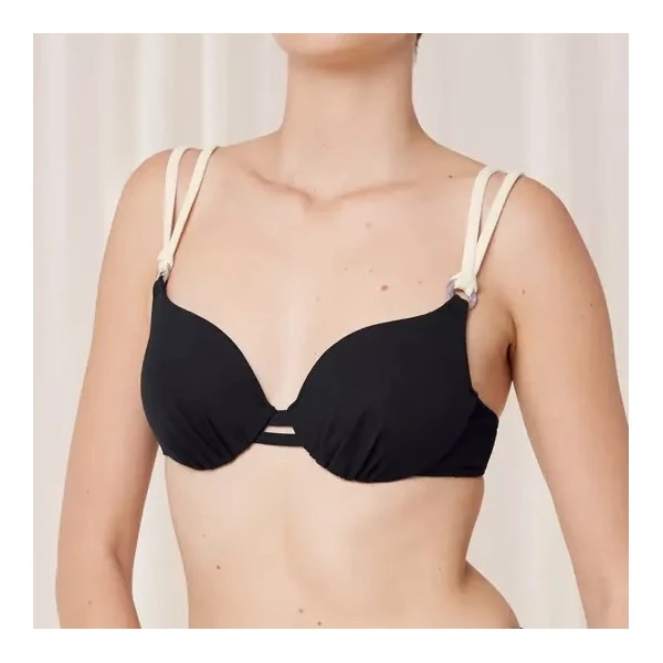 Triumph Summer Glow WP 01 bikinifelső - fekete