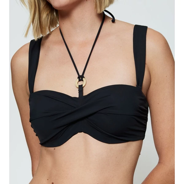 Triumph Summer Twist DP bikinifelső - Fekete